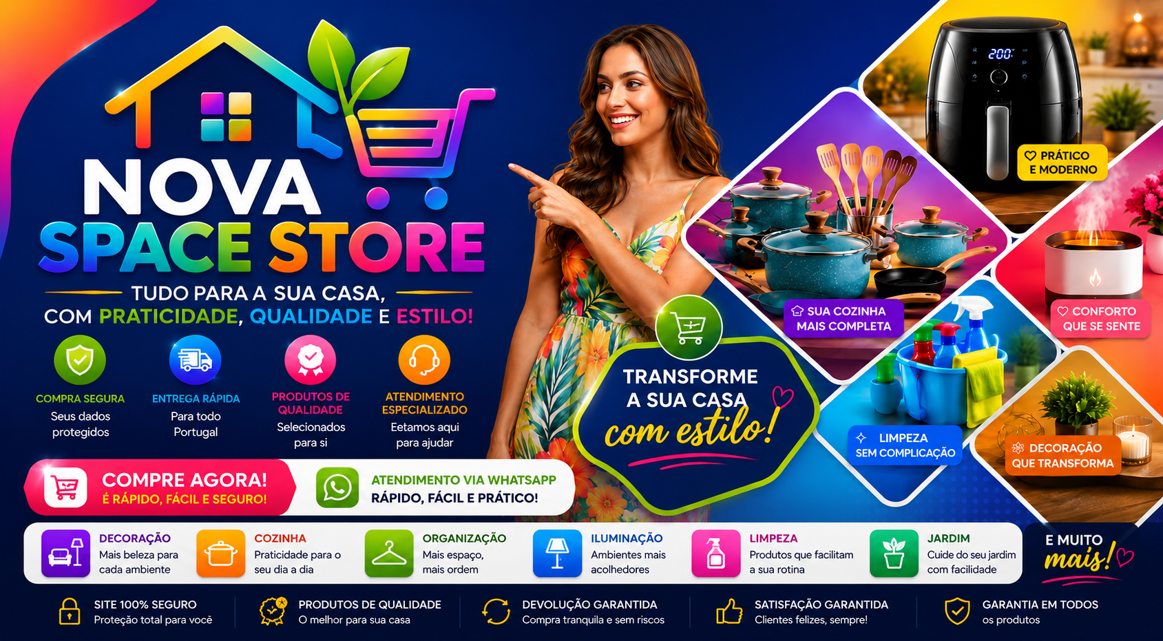 Nova Space Store - Tudo para a sua casa